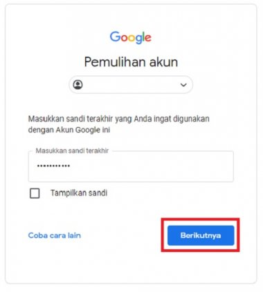 Cara Mudah Mengatasi Lupa Sandi Gmail Begini Solusinya