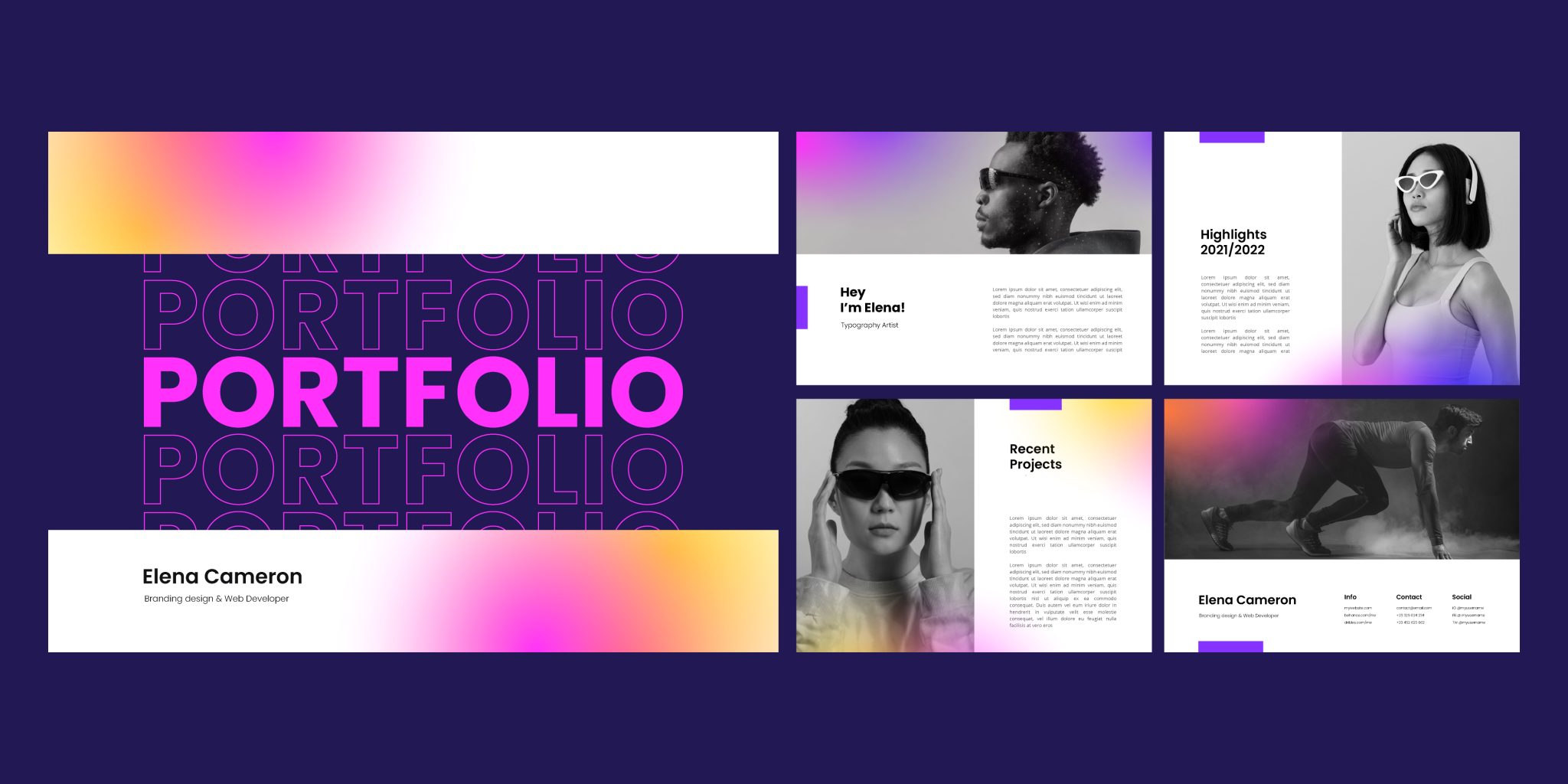 20 Contoh Website Portfolio Dengan Desain Keren