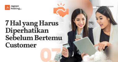 sebelum bertemu customer