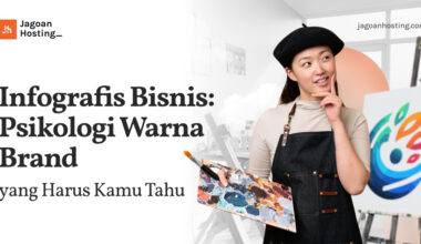 Infografis Bisnis Psikologi Warna Brand