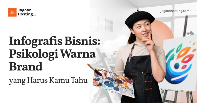 Infografis Bisnis Psikologi Warna Brand