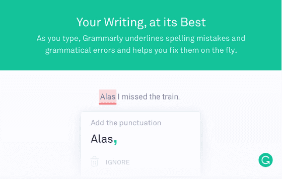 Ekstensi Chrome Grammarly