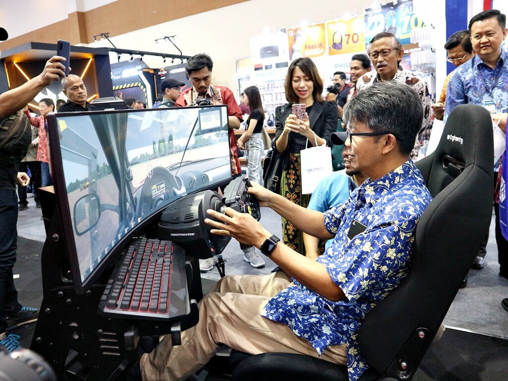 Gaming exhibition indocomtech 2019