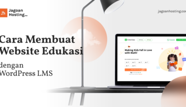 membuat website edukasi dengan wordpress