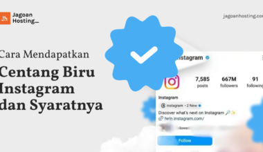 Cara Mendapatkan Centang Biru Instagram dan Syaratnya