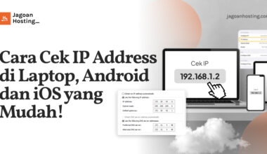 cek ip address