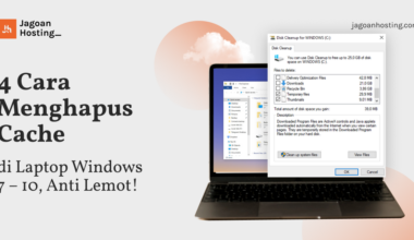 cara hapus cache laptop