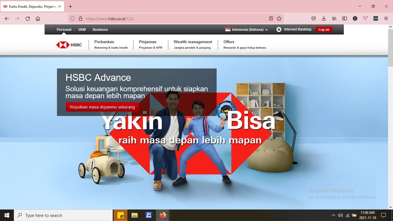 contoh website