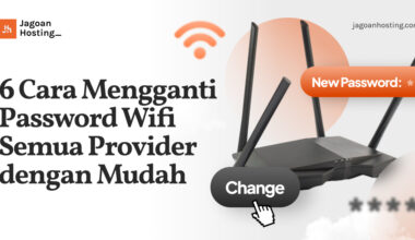 mengganti password wifi