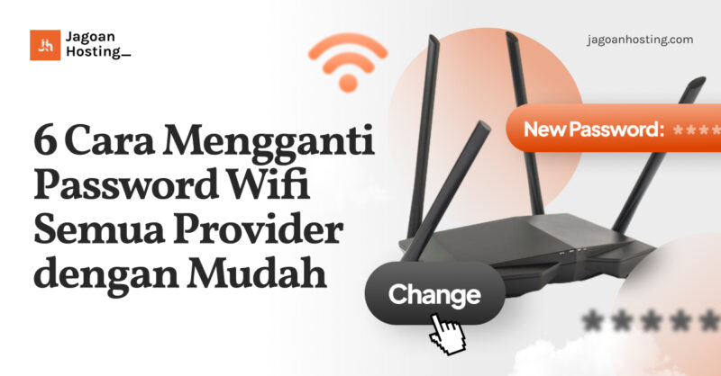 mengganti password wifi