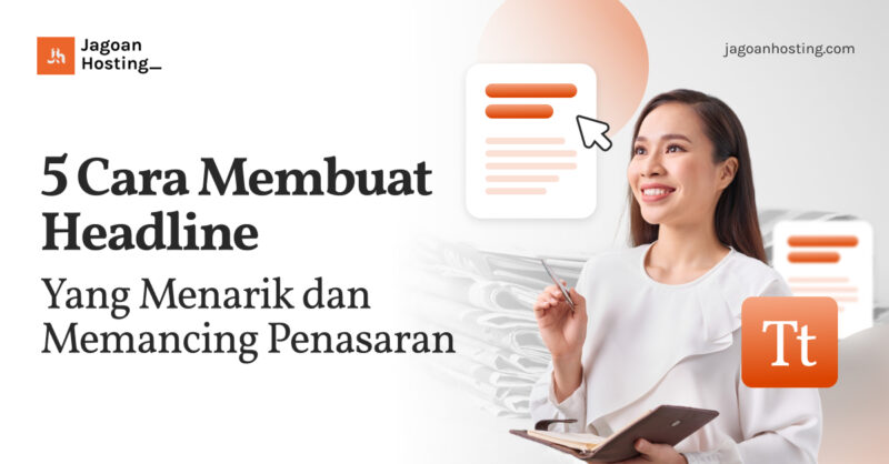 cara membuat headline