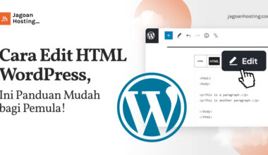 cara edit html wordpress