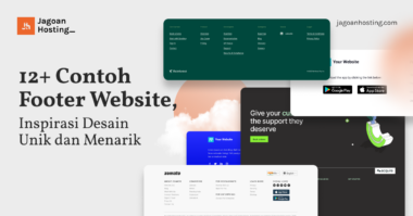 contoh footer website