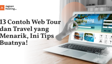 contoh website travel