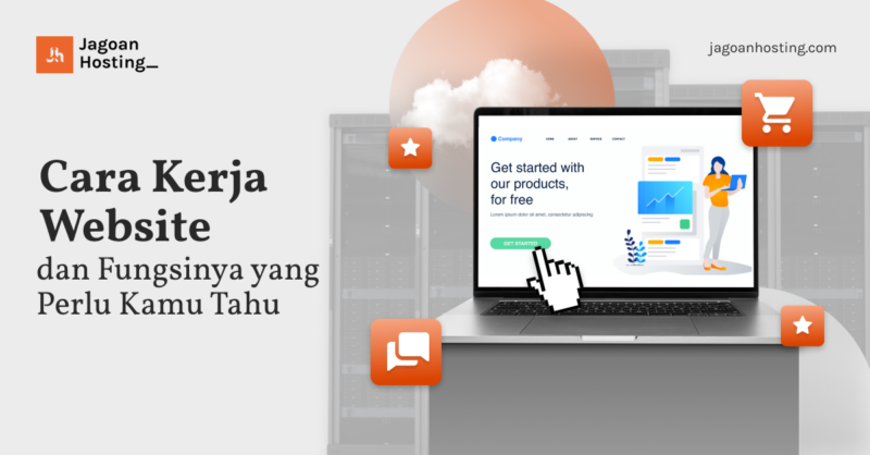 cara kerja website