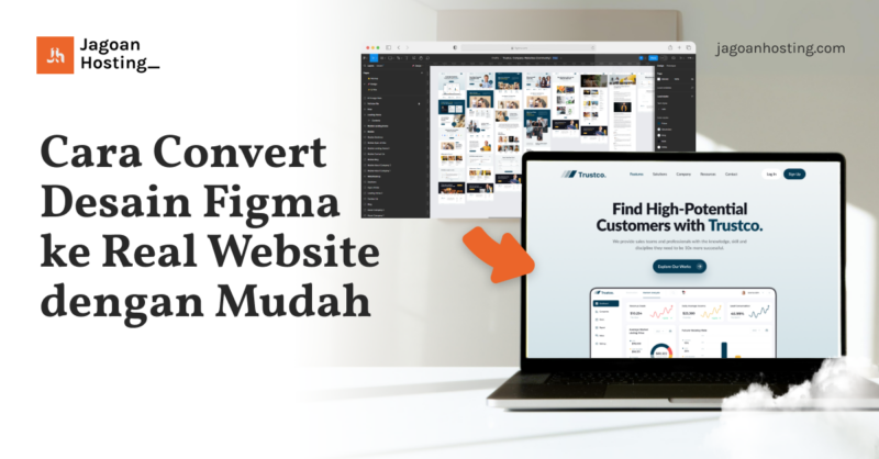 convert desain figma ke real website