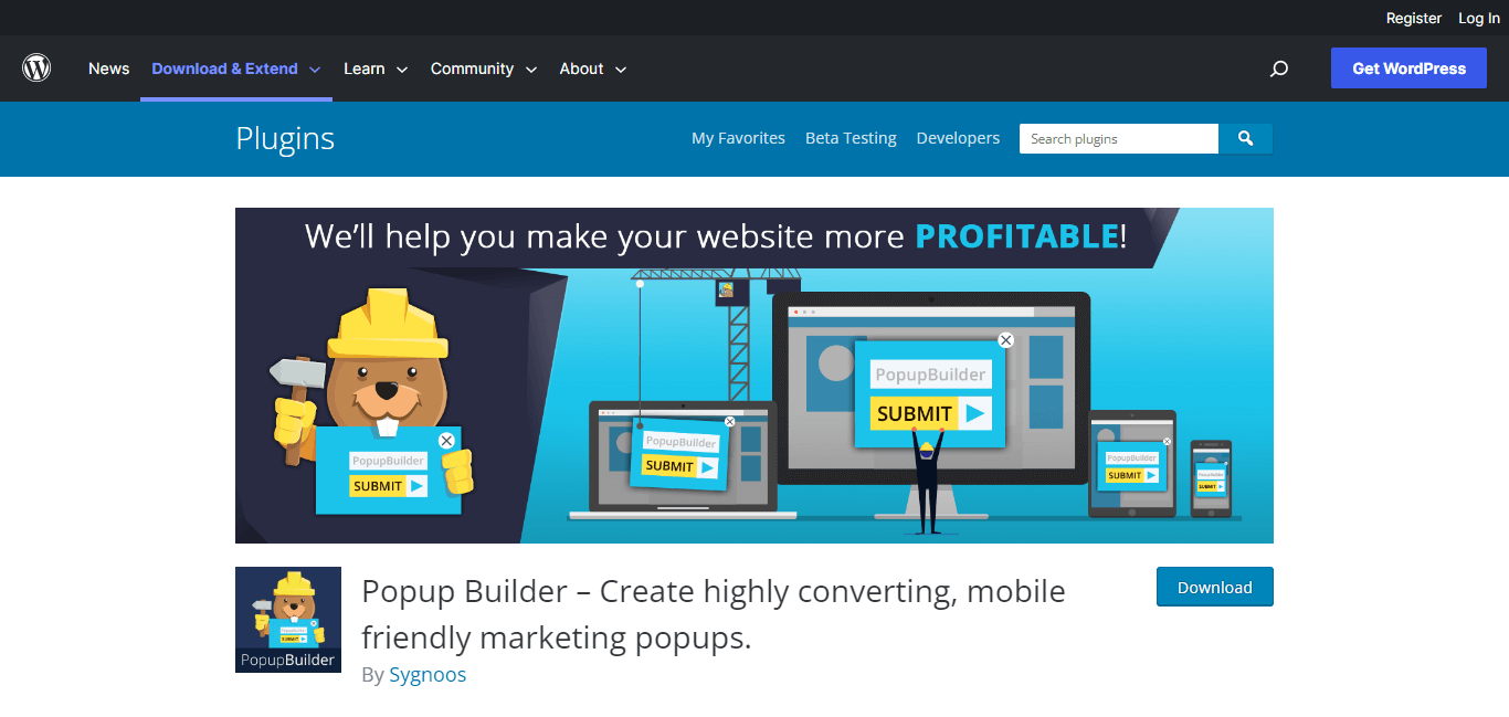 popup builder wordpress