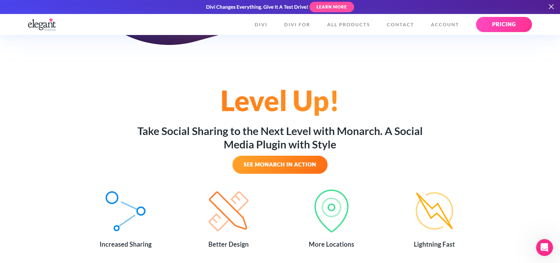 monarch social media share plugin