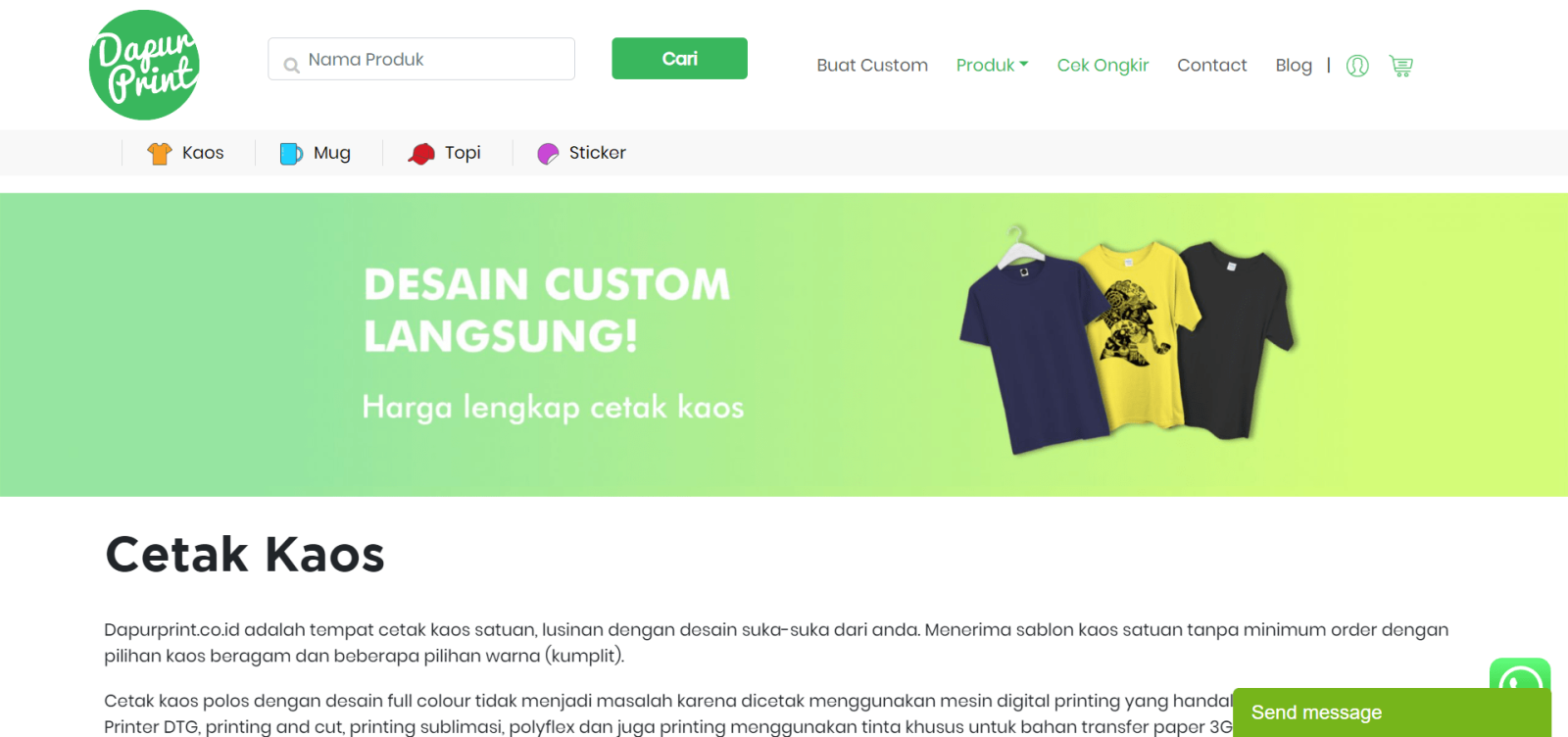 Contoh Landing Page Keren Untuk Berbagai Website