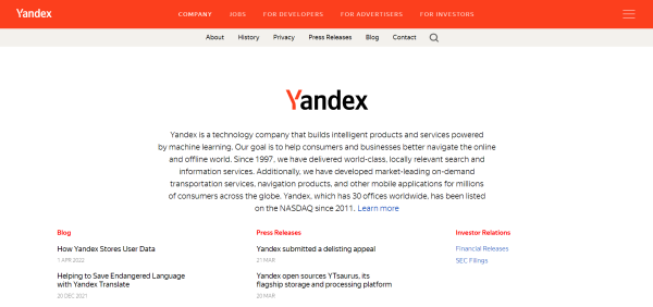 Apa Itu Yandex? Fitur, Kelebihan & Kekurangannya