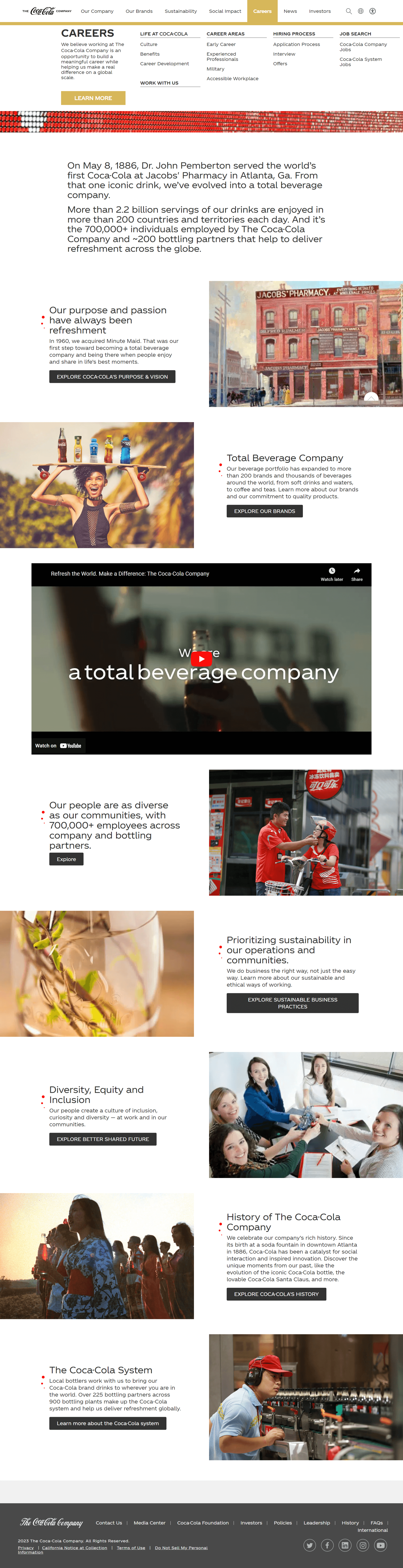 coca cola company profile