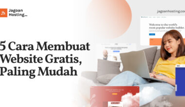 membuat website gratis