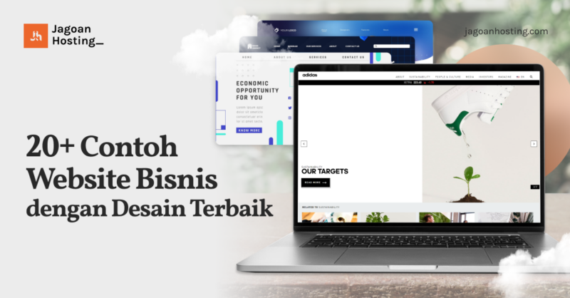 contoh website bisnis