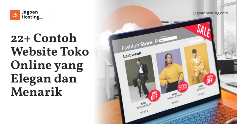 contoh website toko online