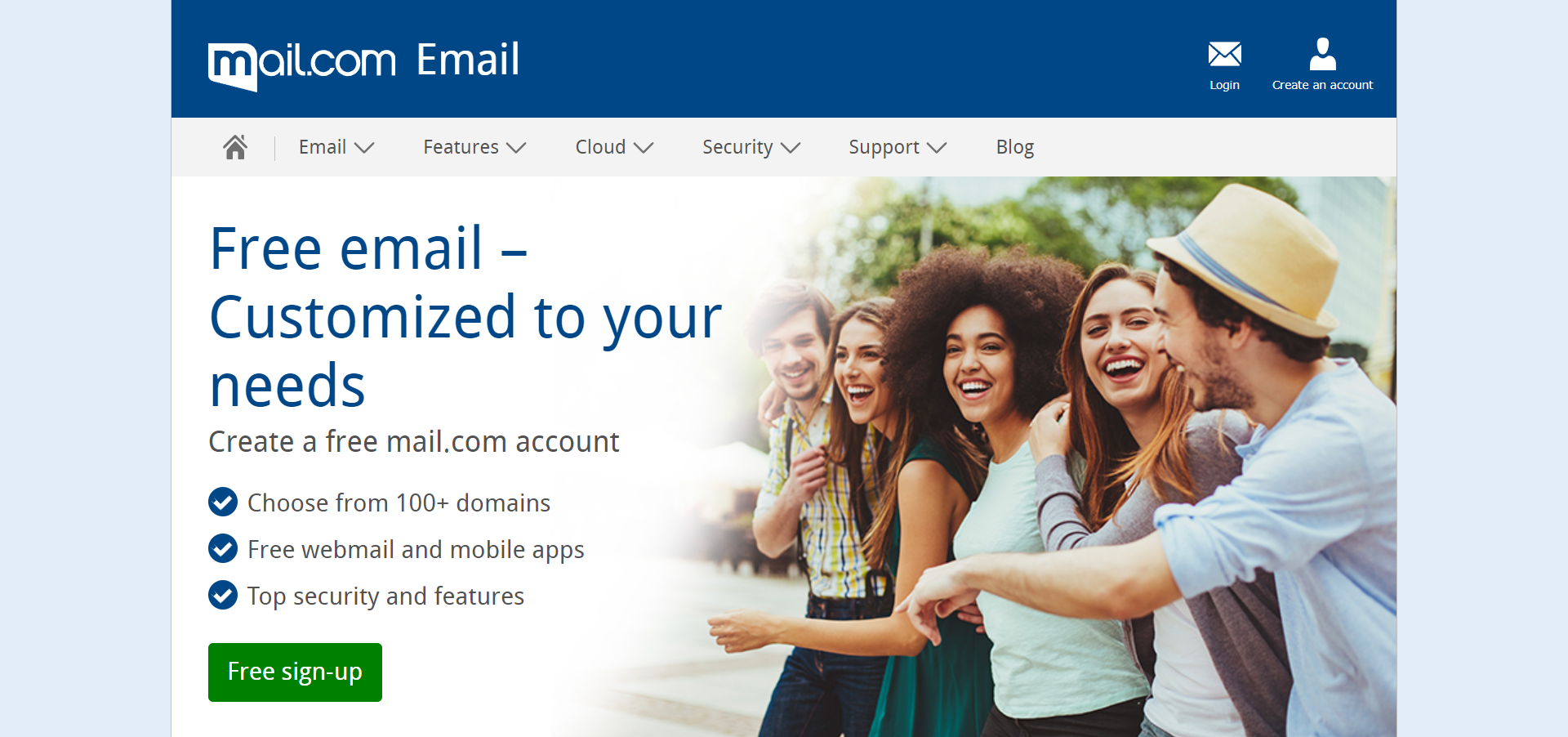 mail.com gratis