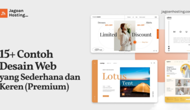 contoh desain web