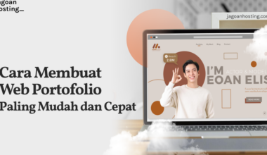 membuat web portofolio