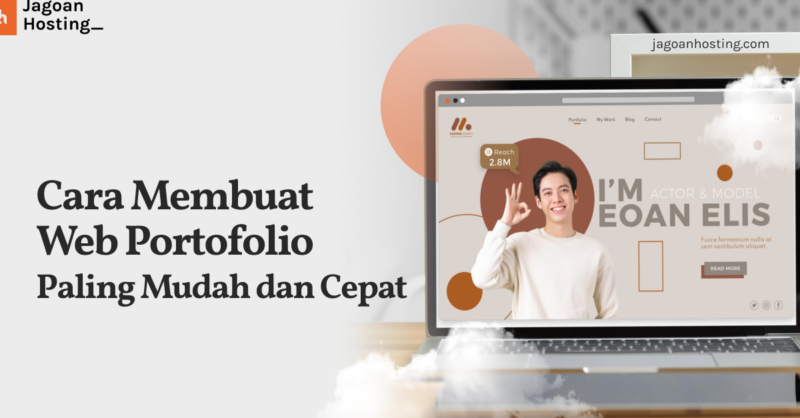 membuat web portofolio