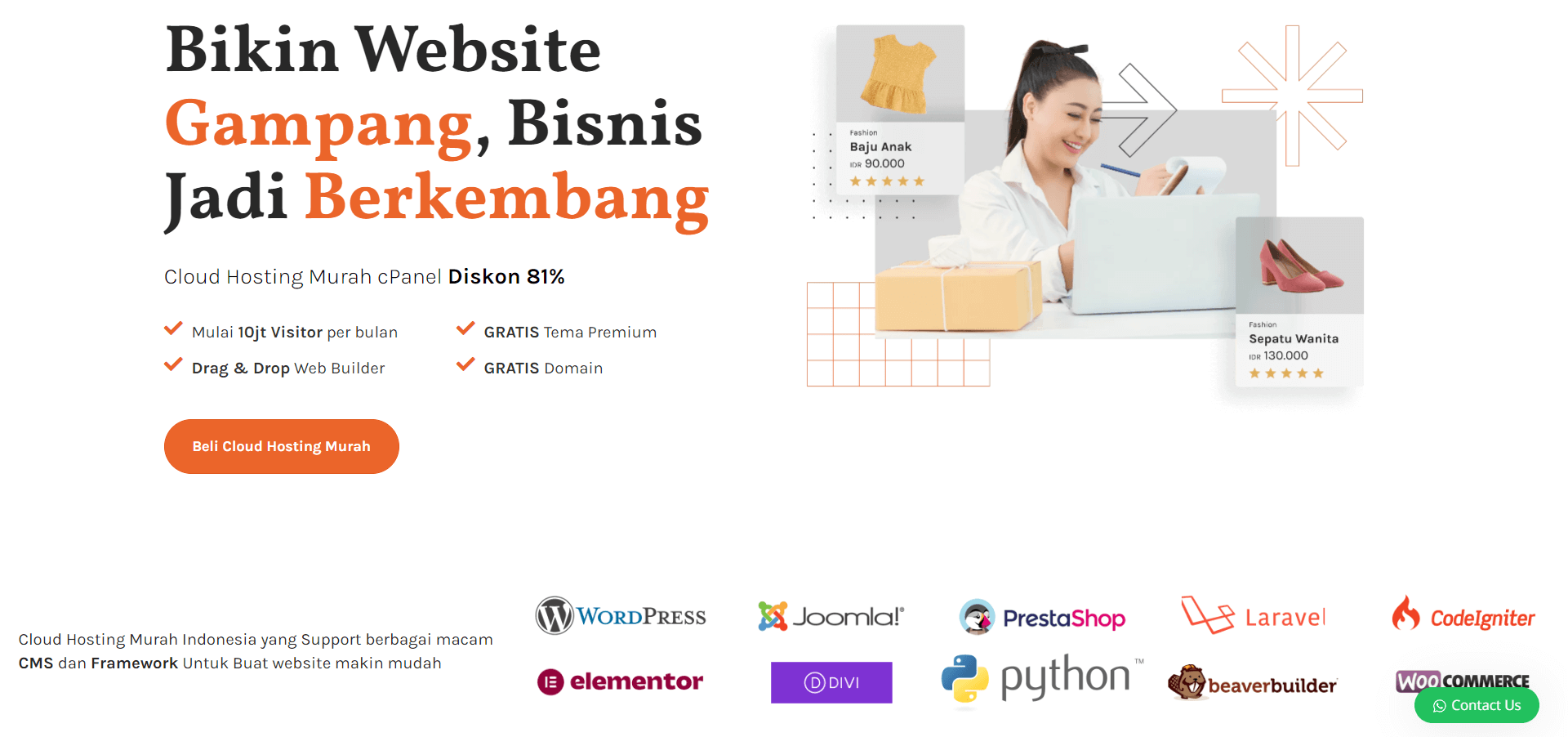 cloud hosting murah