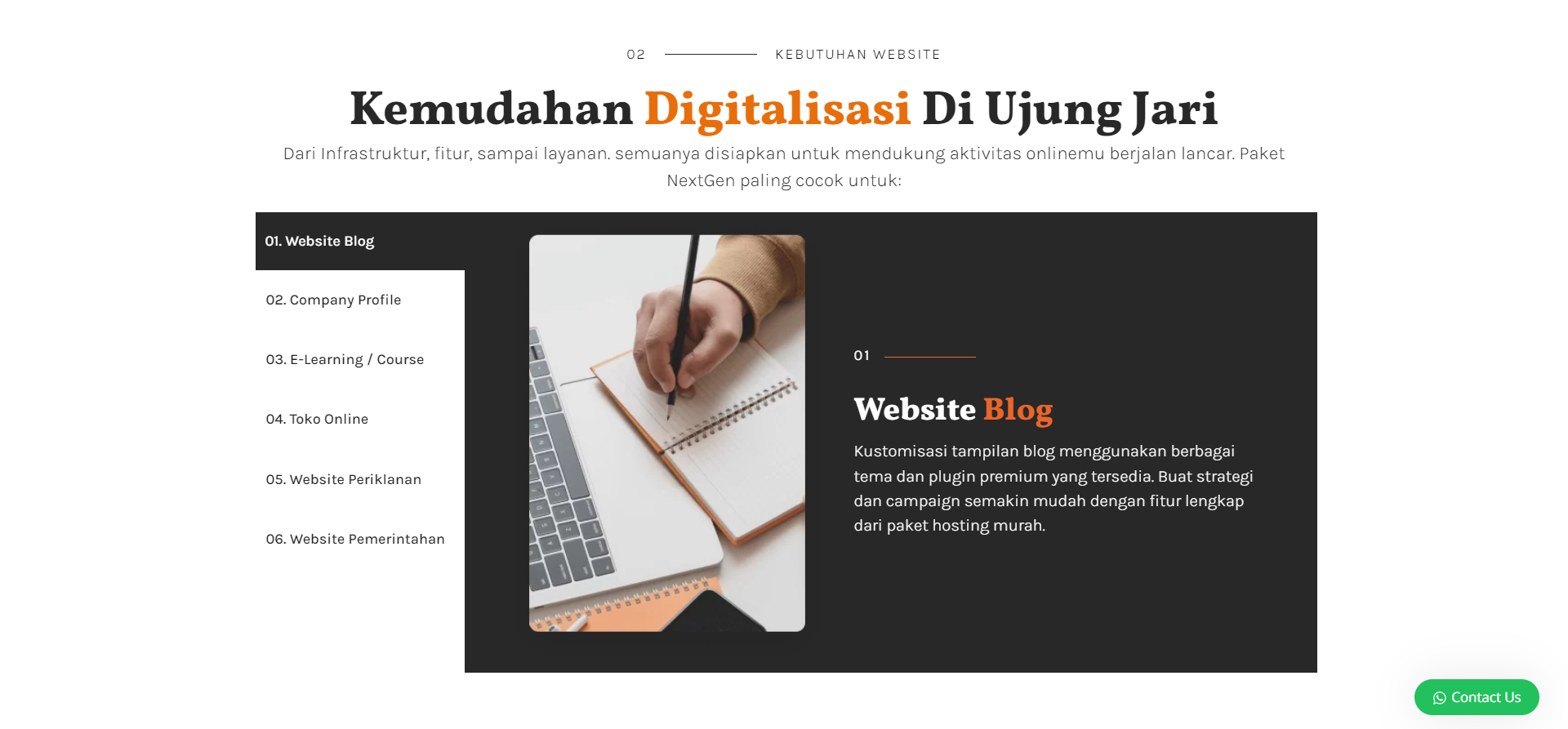 wordpress blog