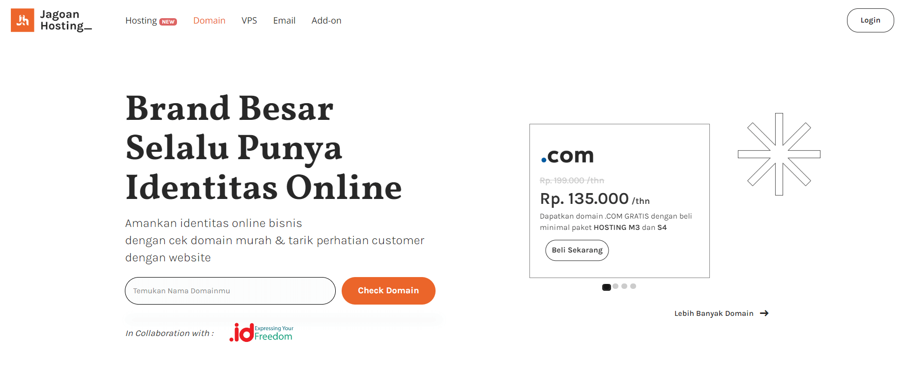 daftar domain .com