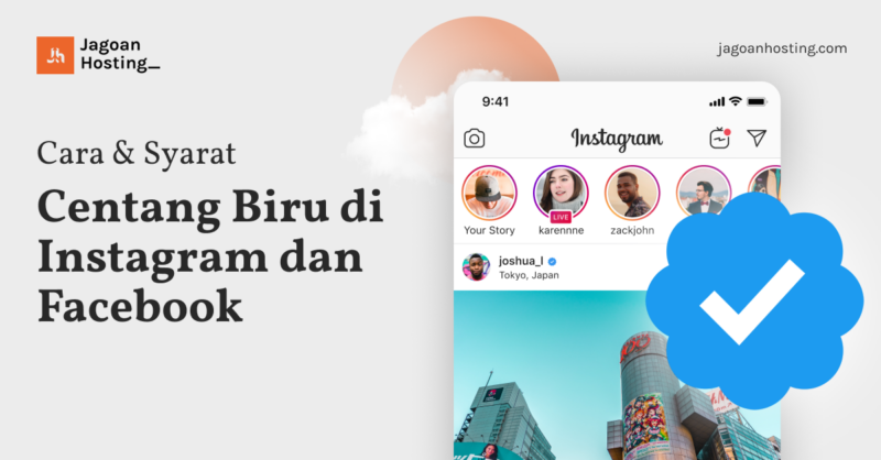 centang biru di instagram dan facebook