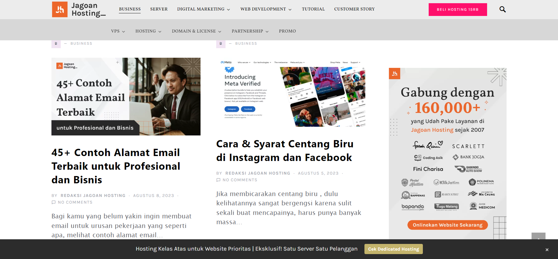 blog bisnis