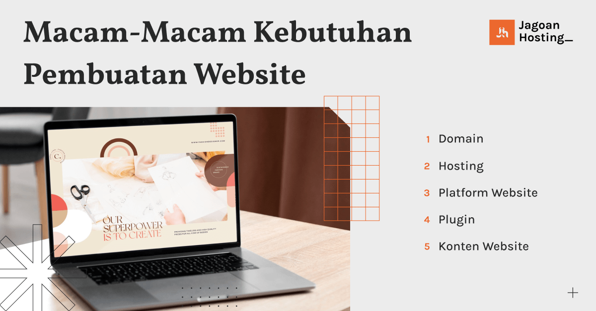 kebutuhan pembuatan website