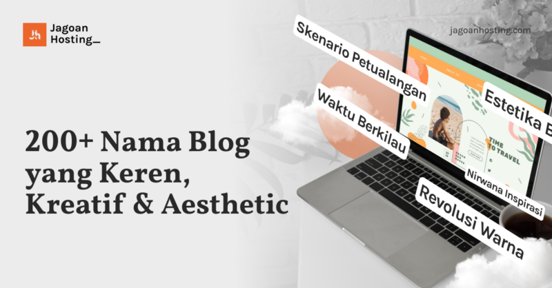 nama blog keren kreatif dan aesthetic