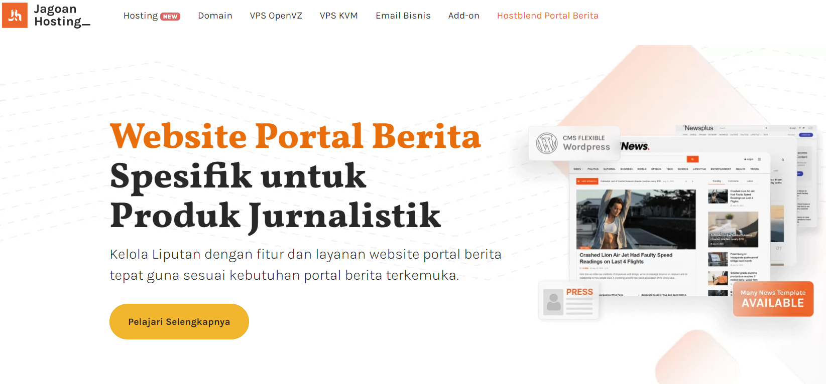 buat web berita