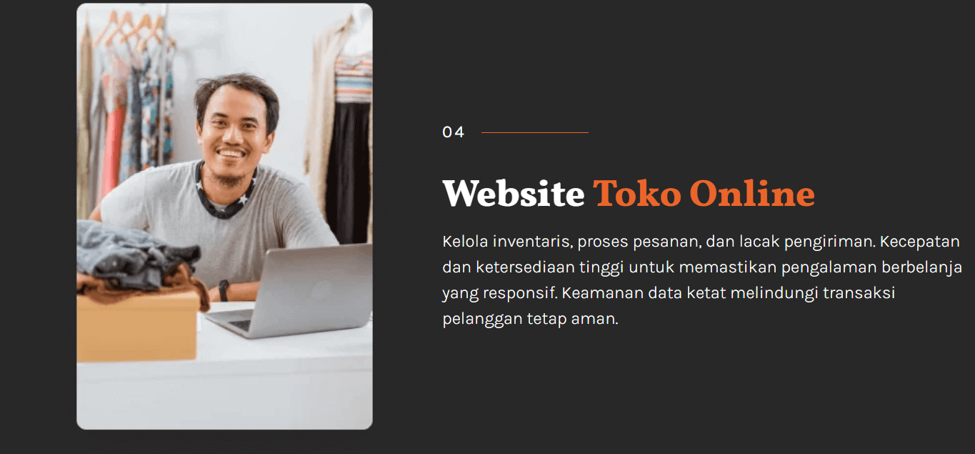 hosting toko online