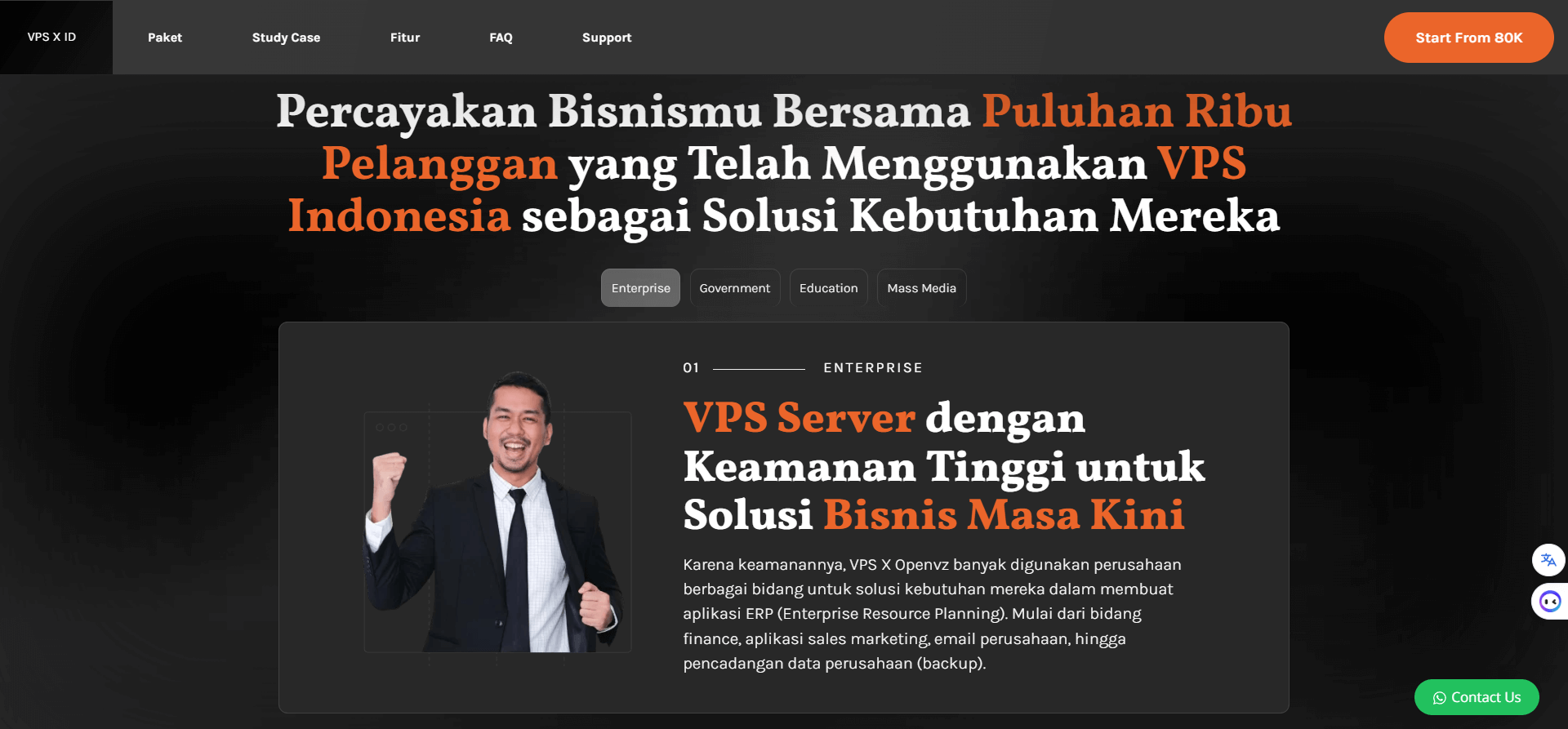 otomatisasi perkantoran dengan vps