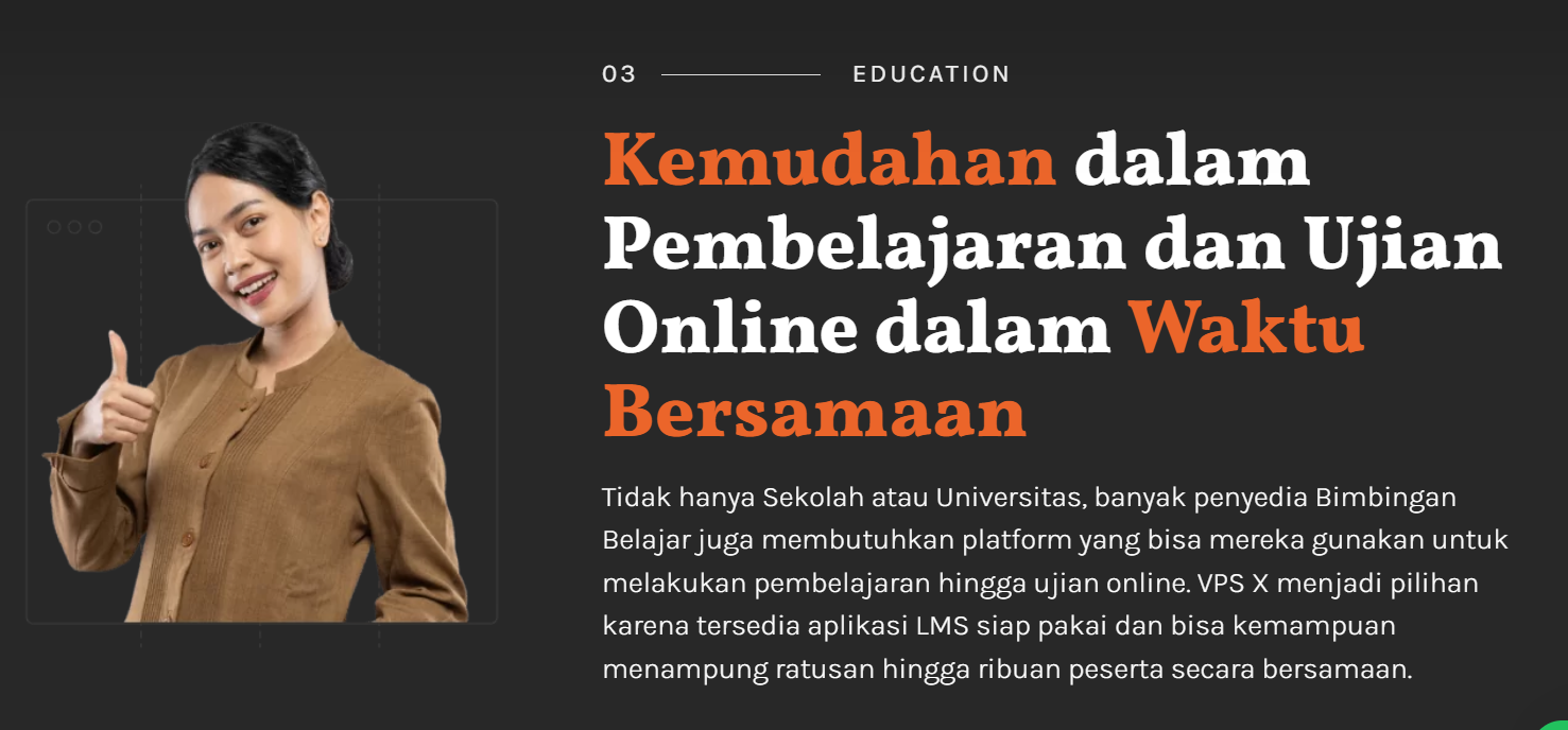 vps untuk website sekolah