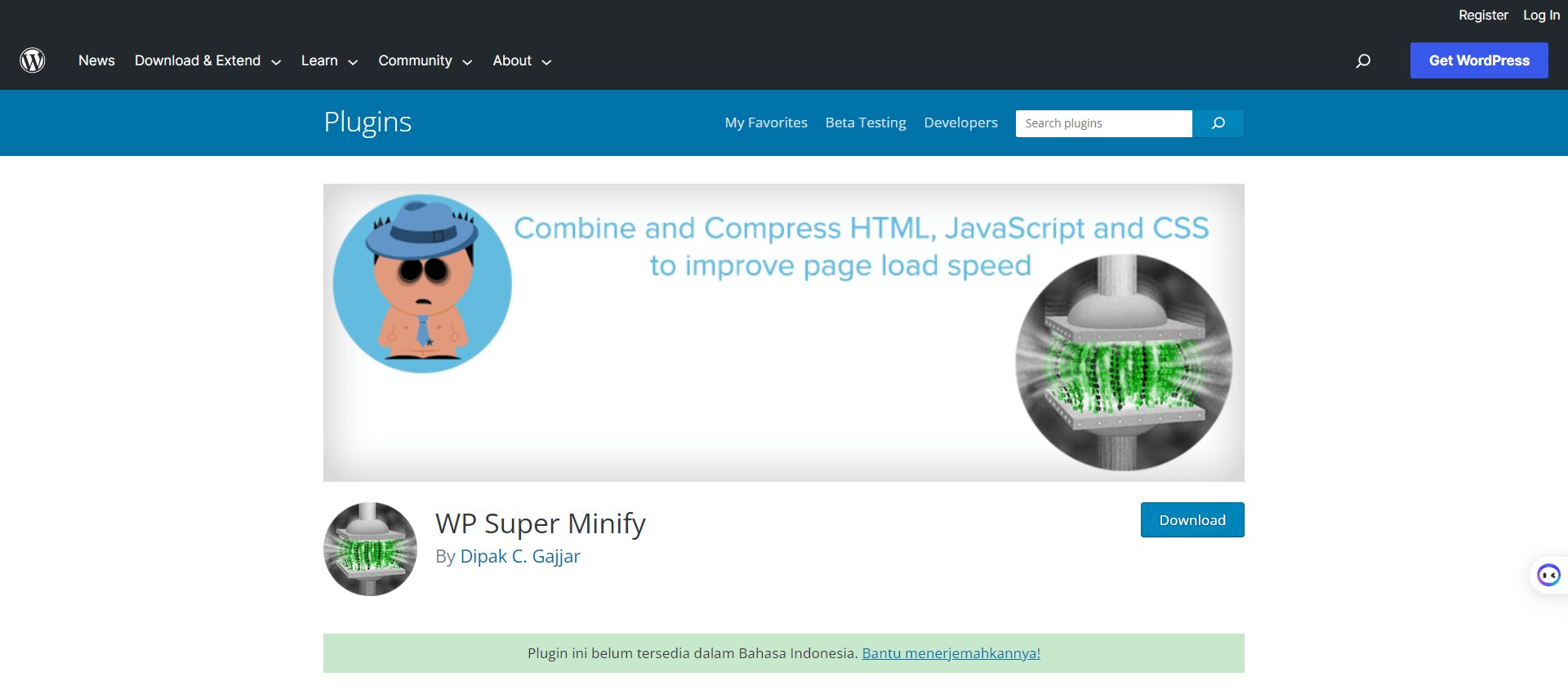 wp super minify