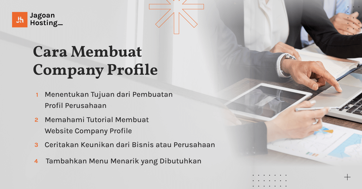 cara membuat company profile