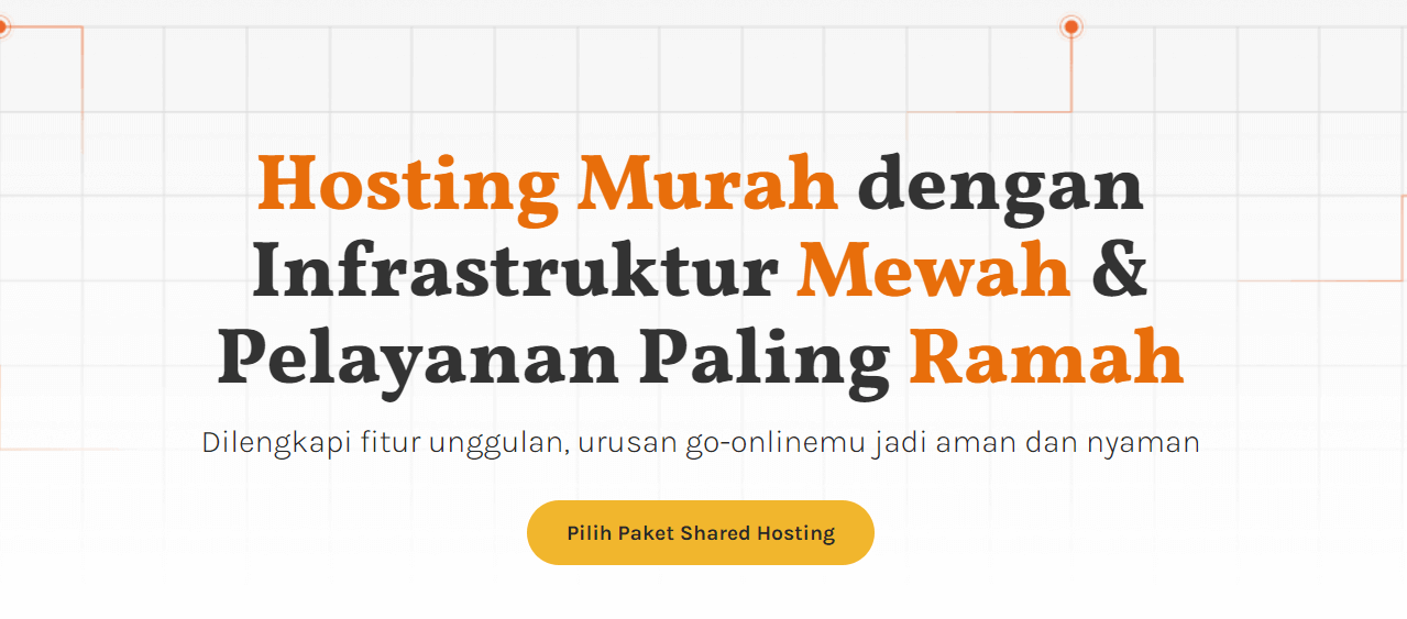 paket hosting murah