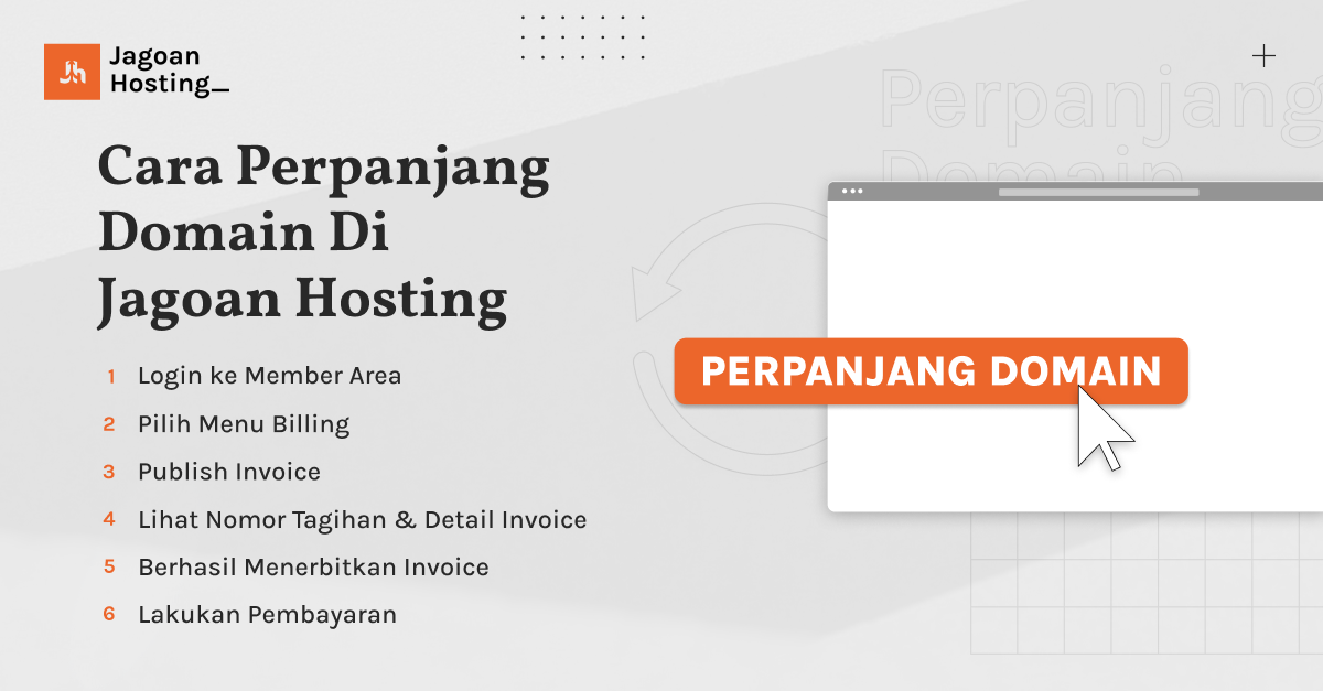 cara memperpanjang domain