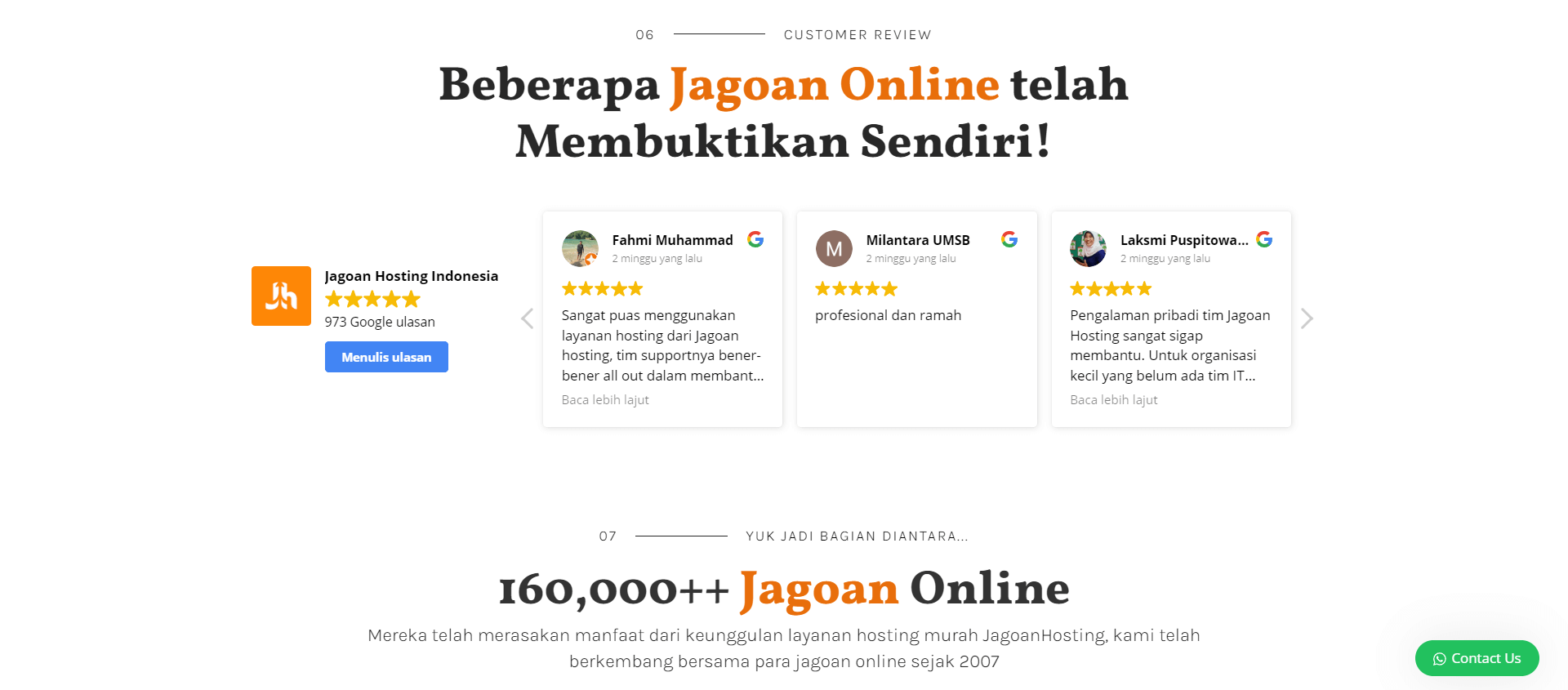 pilih jagoan hosting