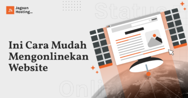 cara mengonlinekan website