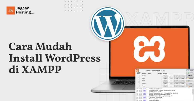 cara install wordpress di xampp